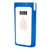 MiniKit Verbrennung transparent blau | Not applicable | ohne Werbeanbringung | Nicht verfügbar | Nicht verfügbar