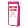 MiniKit Pflaster transparent magenta | 1-farbiger Digitaler Aufkleber | Vorderseite | 39 mm x 82 mm