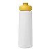 Baseline® Plus 750 ml Flasche mit Klappdeckel transparent klar-gelb | ohne Werbeanbringung | Nicht verfügbar | Nicht verfügbar