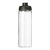 H2O Vibe 850 ml Sportflasche mit Klappdeckel weiß-schwarz | ohne Werbeanbringung | Nicht verfügbar | Nicht verfügbar
