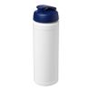 Baseline Rise 750 ml Sportflasche mit Klappdeckel weiss-blau | ohne Werbeanbringung | Nicht verfügbar | Nicht verfügbar