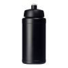 Baseline Recycelte Sportflasche, 500 ml Schwarz-Schwarz | ohne Werbeanbringung | Nicht verfügbar | Nicht verfügbar