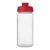 H2O Active® Octave Tritan™ 600-ml-Sportflasche mit Klappdeckel weiss-rot | ohne Werbeanbringung | Nicht verfügbar | Nicht verfügbar