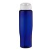H2O Active® Eco Tempo 700 ml Sportflasche mit Ausgussdeckel weiss-blau | ohne Werbeanbringung | Nicht verfügbar | Nicht verfügbar