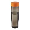 H2O Active® Eco Tempo 700 ml Wasserflasche mit Drehdeckel orange-kohle | ohne Werbeanbringung | Nicht verfügbar | Nicht verfügbar