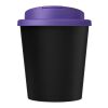 Americano® Espresso Eco 250 ml recycelter Isolierbecher mit auslaufsicherem Deckel schwarz-lila | ohne Werbeanbringung | Nicht verfügbar | Nicht verfügbar