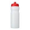Baseline® Plus 650 ml Sportflasche mit auslaufsicherem Deckel rot-weiss | ohne Werbeanbringung | Nicht verfügbar | Nicht verfügbar