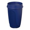 Alto POP 350 ml Becher mit 360°-Deckel transparent blau