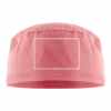 VL SAGA. Hygienemütze (140 g/m²), aus 100 % Mikrofaser Rosa | ohne Werbeanbringung | Nicht verfügbar | Nicht verfügbar | Nicht verfügbar