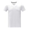 Somoto T-Shirt mit V-Ausschnitt für Herren Weiß | S
