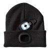 Mighty LED knit beanie, Black schwarz | ohne Werbeanbringung | Nicht verfügbar | Nicht verfügbar | Nicht verfügbar