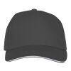 Ceto Cap mit 5 Segmenten und Sandwichschirm storm grey