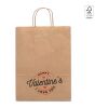 LEIA. Tragetasche aus Kraftpapier (115 g/m²) Natur | ohne Werbeanbringung | Nicht verfügbar | Nicht verfügbar | Nicht verfügbar