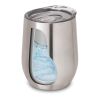 RONDE. Reisebecher aus Edelstahl 400 ml Satinsilber | ohne Werbeanbringung | Nicht verfügbar | Nicht verfügbar | Nicht verfügbar