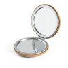 TILBURY. Doppelter Taschenspiegel aus Kork Natur | ohne Werbeanbringung | Nicht verfügbar | Nicht verfügbar