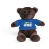 BEAR. Teddybär Plüschtier mit T-Shirt Rot | ohne Werbeanbringung | Nicht verfügbar | Nicht verfügbar | Nicht verfügbar