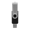 CLAUDIUS 4GB. USB-Stick 4 GB mit Metallclip schwarz | 4 GB | ohne Werbeanbringung | Nicht verfügbar | Nicht verfügbar | Nicht verfügbar