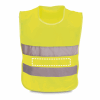 MIKE. Kinder Reflektorweste aus 100% Polyester Gelb | ohne Werbeanbringung | Nicht verfügbar | Nicht verfügbar | Nicht verfügbar