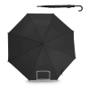 MICHAEL. Schirm aus 190T-Polyester mit automatischer Öffnung schwarz | ohne Werbeanbringung | Nicht verfügbar | Nicht verfügbar | Nicht verfügbar