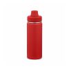 Salween Trinkflasche 560ml aus recy. Edelstahl.Doppelwandig, Doppelverschluss,Tragegriff Rot