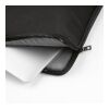Liverpool Laptop-Hülle aus recy. Nylon. Geeignet für Laptops bis 15,6" Schwarz