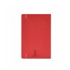 Flaubert A5 Notizbuch aus recy. PU, Softcover, 160 Seiten.FSC®-zertifiziert Rot