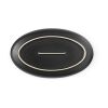 Miro Keramik-Servierplatte. Mattes Finish. Hergestellt in Portugal Schwarz | ohne Werbeanbringung | Nicht verfügbar | Nicht verfügbar | Nicht verfügbar