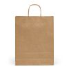 Vesuvio L braune FSC®-Kraftpapiertasche aus Recyclingpapier, 115g/m² Beige | ohne Werbeanbringung | Nicht verfügbar | Nicht verfügbar | Nicht verfügbar