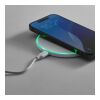 Dirac kabelloses Schnellladegerät, recy. ABS, 15W, USB-C-Anschluss Weiß