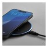 Meitner kabelloses Schnellladegerät, recy. Aluminium, 15W, USB-C-Anschluss Schwarz