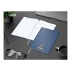 Notizbuch Memo-Book Umfang klein Hardcover matt-farbig Dunkelblau | ohne Werbeanbringung | Punktraster