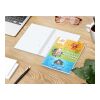 Spiralblock Collegeblock Wire-O Seiten kariert Deckblatt individuell 4C-Quality | 50.0