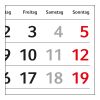 Personalisierter Bildkalender MagicPix Table Quer Tischkalender quer 297 × 105 mm | ohne Werbeanbringung