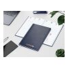 Wochenkalender Prestige A5 Kunstleder-Hardcover robust Dunkelblau | DIN A5 | Kupferprägung | Kupferprägung inkl.