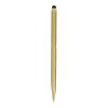 Sleek Stylus Executive Kugelschreiber gold | 1-farbiger Siebdruck | Kappe-gegenüber vom Clip | 10.00 mm x 24.00 mm