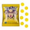 Fruchtgummi Standardformen weiß | ohne Werbeanbringung | Standard-Folie | Smilie