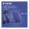 Fresh 'n Rebel Kabellose Powerbank 10000 mAh kompatibel mit MagSafe Blau Weiss