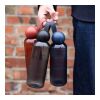 Sagaform Ture Wasserflasche 600 ml Schwarz-Schwarz