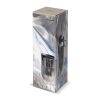 Sagaform Tekla Stahlisolierflasche Chrom (recycelt) 500 ml Chrom | Gravur | Seite 1 Oberseite | 60 mm x 35 mm