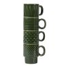 Sagaform Kaffee & Mehr Espressotasse 4-tlg. 100ml Dunkelgrün | ohne Werbeanbringung