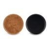 Sagaform "Gurken" Salz- und Pfeffermühle Set klein, 15 cm Schwarz | Gravur | auf Mühle 1 oben | 40 mm x 45 mm