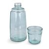 InSideOut Recyceltes Glas-Getränkeset ReuuZ 1 l Transparent | Gravur | Karaffe | 60 mm x 100 mm