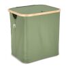 InSideOut faltbarer Korb mit Deckel Sogne 40,5 x 33 x 42cm Olivgrün | ohne Werbeanbringung | Nicht verfügbar | Nicht verfügbar