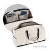 InSideOut Reuuz Canvas Reise-/Sporttasche 28 x 56 x 28 cm Beige-Schwarz