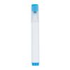 Ovaler Textmarker Blau Weiss