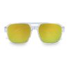 Elin Sonnenbrille UV400 Orange-Orange | 1-farbiger Tampondruck | 1 cm vom rechten Scharnier | 55 mm x 6 mm