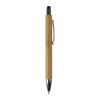 Bambus Kugelschreiber New York mit Touchpen Schwarz