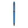 Kugelschreiber Raja Extra Hellblau-Schwarz | 1-farbiger Siebdruck | 270° vom Clip | 40 mm x 25 mm | Nicht verfügbar
