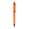 Kugelschreiber Raja Extra Orange-Schwarz | 1-farbiger Siebdruck | 90° vom Clip | 40 mm x 25 mm | Nicht verfügbar