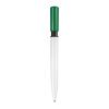 Kugelschreiber S40 Colour hardcolour Weiss-Grün | 1-farbiger Tampondruck | 270° vom Clip | 40 mm x 8 mm | Nicht verfügbar